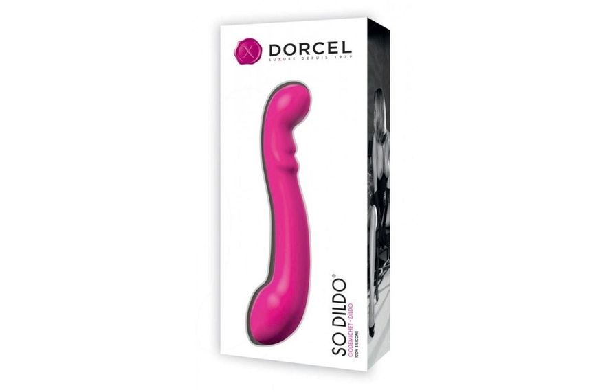 Двусторонний фаллоимитатор Dorcel So V2, 22,4 см (фуксия) 12802 фото