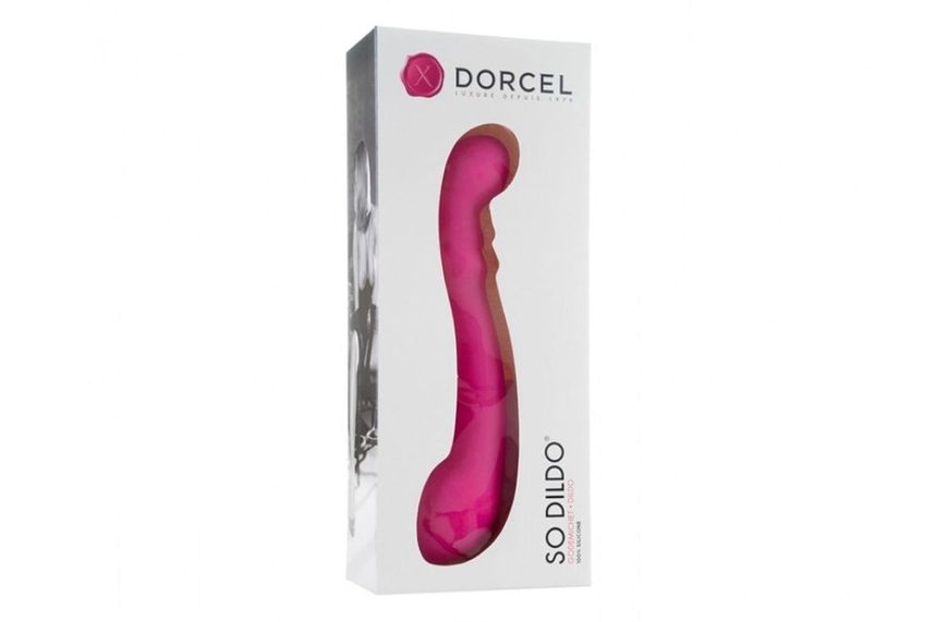 Двусторонний фаллоимитатор Dorcel So V2, 22,4 см (фуксия) 12802 фото