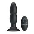 Анальна пробка Pretty Love RC Vibrating Butt Plug, 13,5 см (чорний) 20332 фото