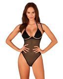 Боди Obsessive Selinne, XS/S (чёрный) 32396 фото