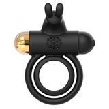 Ерекційне кільце з вібрацією Dream Toys Jo&euml;l, 9 см (чорний) 18216_EU фото