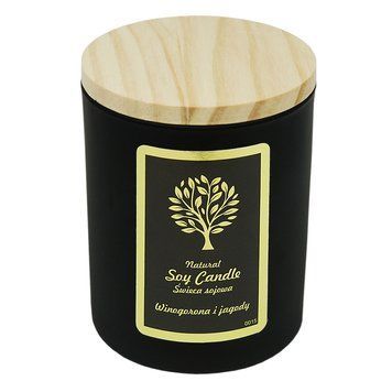 Свічка Aurora Natural Soy Candle виноград та ягоди, 150 г 124920 фото