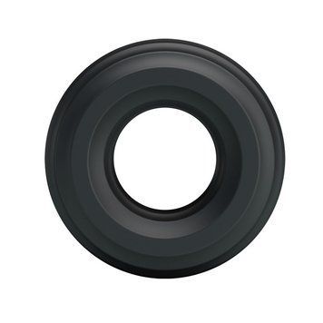 Эрекционное кольцо Baile Cock Ring, 4.3 см (черный) 90558 фото