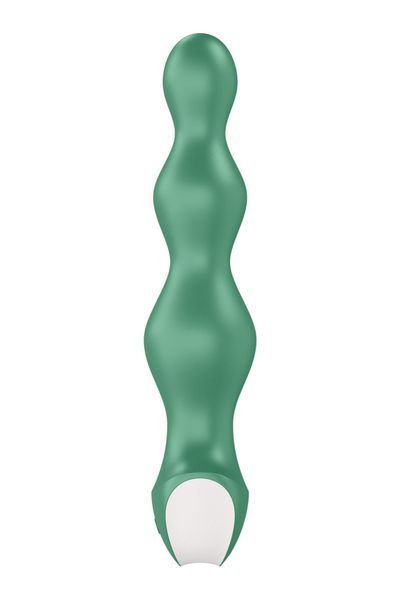 Анальна пробка з вібрацією Satisfyer Lolli Plug 2, 14 см (зелений) 22988 фото