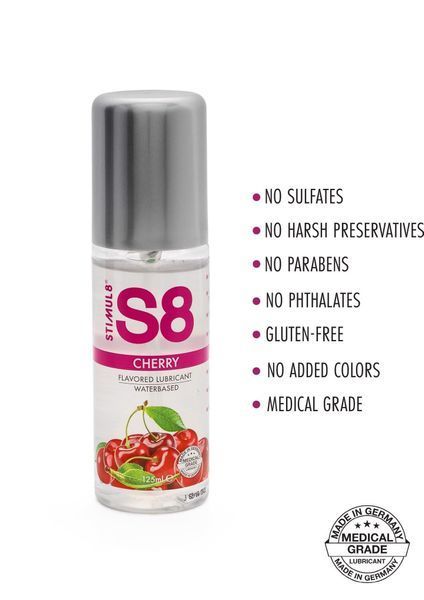Лубрикант на водной основе Stimul8 Flavored Lube Cherry, 125 мл 78092 фото