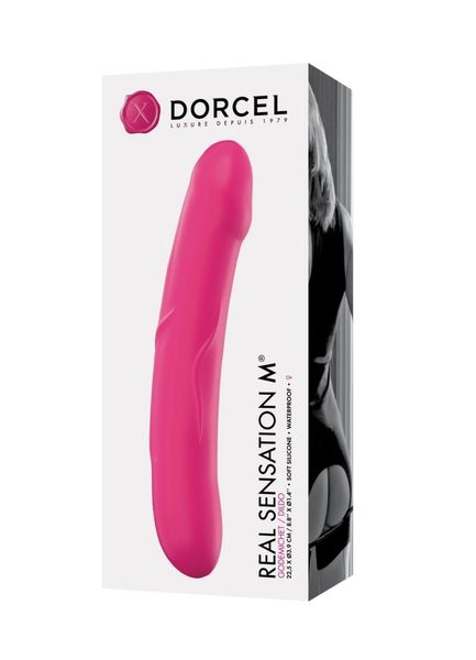 Двухсторонний фаллоимитатор Dorcel Real Sensation, 22,5 см (розовый) 12807 фото