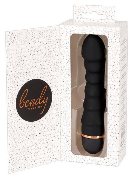 Вибратор You2Toys Bendy Ripple, 16,5 см (черный) 13006 фото