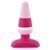 Анальная пробка FeelzToys Plugz Butt Plug, 7 см (розовый) 25080 фото