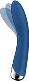 Вібратор Satisfyer Spinning Vibe 1, 17,5 см (синій) 42140 фото