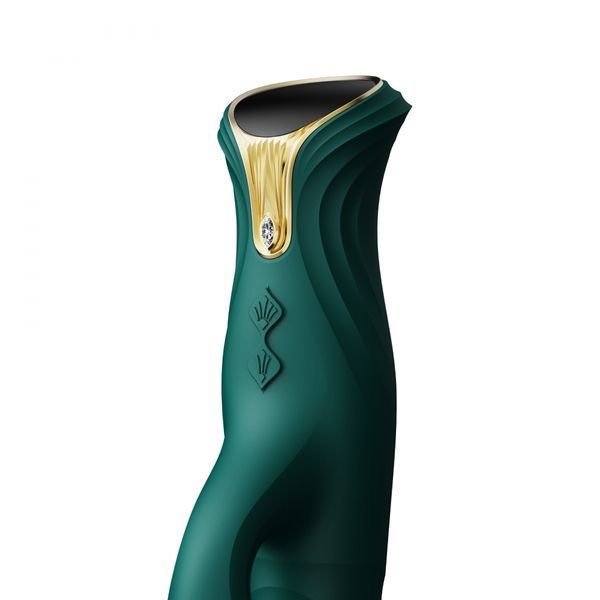 Вибратор-кролик Zalo Mose Rabbit Thruster, 25,7 см (зеленый) 69908 фото