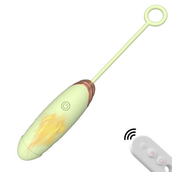 Віброяйце B-Series Fox Love Egg, 21 см (зелений) 212520 фото