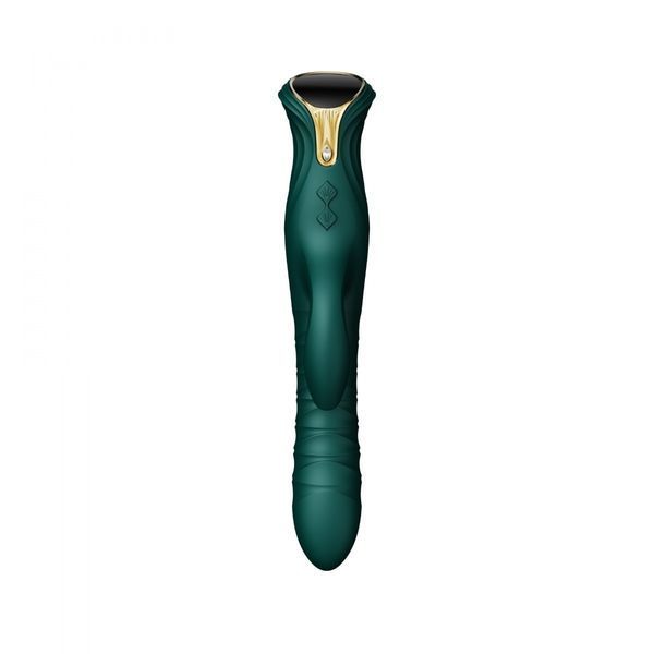 Вибратор-кролик Zalo Mose Rabbit Thruster, 25,7 см (зеленый) 69908 фото