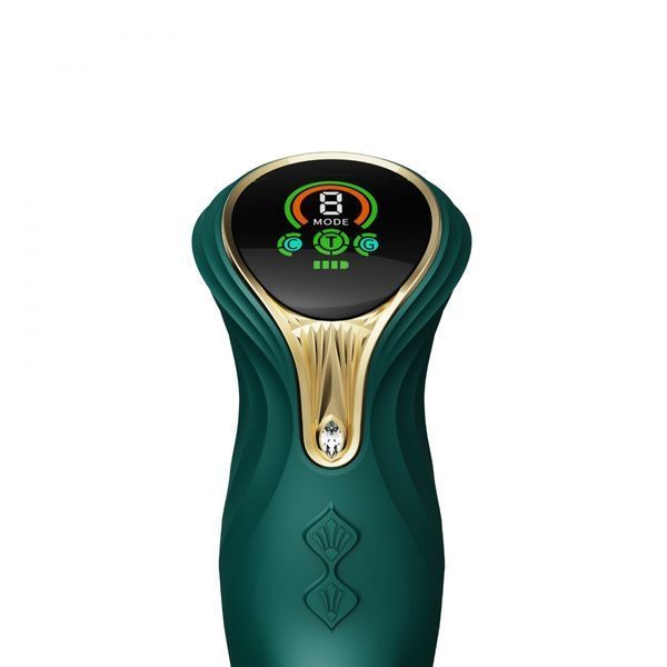 Вибратор-кролик Zalo Mose Rabbit Thruster, 25,7 см (зеленый) 69908 фото
