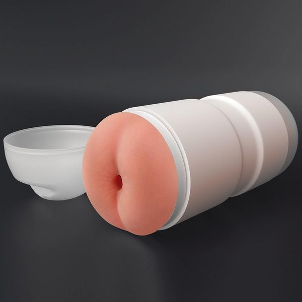 Мастурбатор з вібрацією LoveToy Sex In A Can Anus Stamina Tunnel (тілесний) 28228 фото