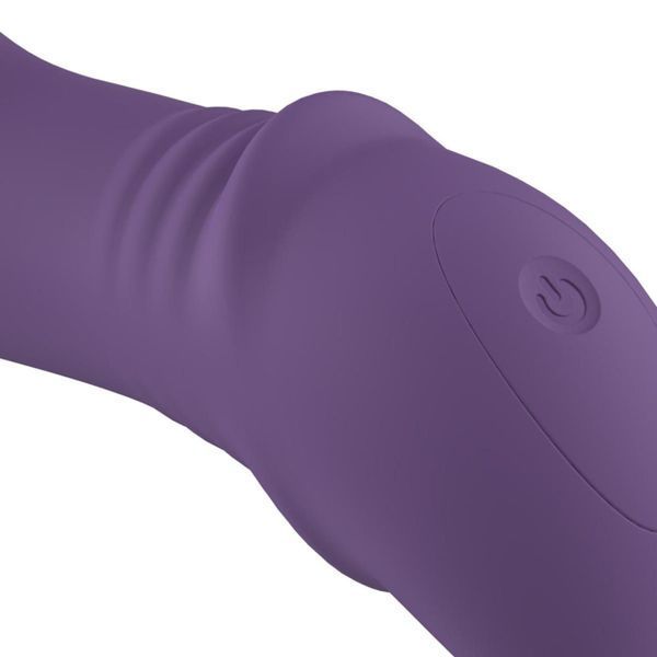 Міні-вібратор Teazers Mini Thrusting, 17.5 см (фіолетовий) 213260 фото