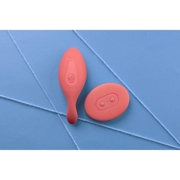 Вібратор Loveline Brighto Remote Control, 9.5 см (червоний) 60988 фото