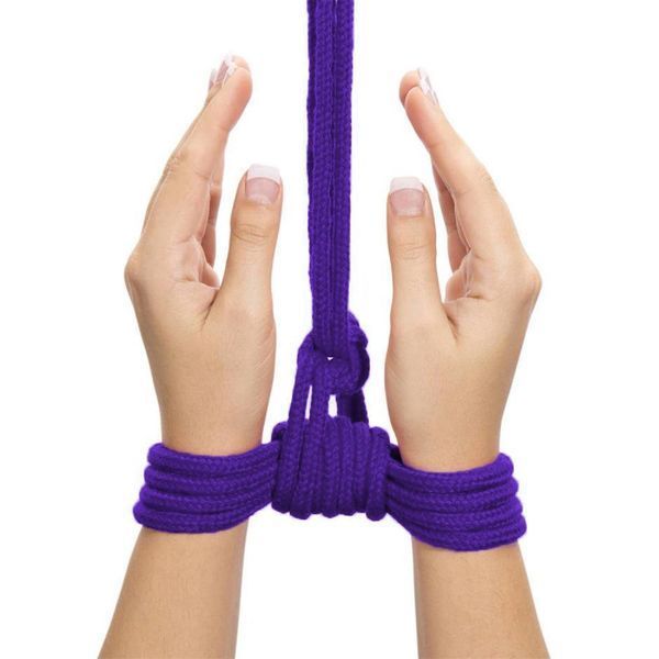 Верёвка LoveToy Fetish Bondage Rope, 10м (фиолетовый) 28574 фото