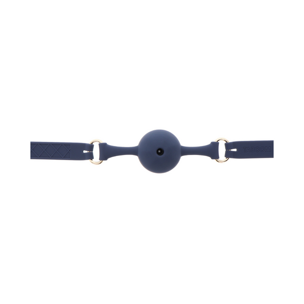 Кляп Taboom Silicone Supreme Ball Gag, 4.3 см (синий) 63768 фото