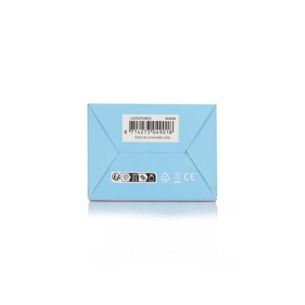 Вібратор Loveline Brighto Remote Control, 9.5 см (червоний) 60988 фото