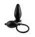 Анальна пробка Pipedream Inflatable Silicone Plug, 12 см (чорний) 73514 фото 1