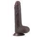 Фалоімітатор із присоскою LoveToy Sliding-Skin Dildo 7, 17,5 см (коричневий) 29338 фото 18