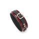 Нашийник із повідцем Liebe Seele Wine Red Leather Collar Leash and Lock (бордовий) 123388 фото 4