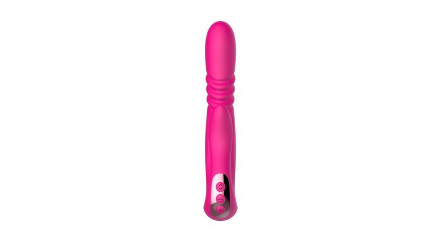 Вибратор B - Series Cute Deluxe Twirling Vibrating Thruster, 23 см (розовый) 86916 фото
