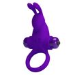 Виброкольцо Pretty Love Vibro Penis Ring Rabbit, 11,3 см (фиолетовый) 9020 фото