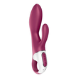 Вибратор-кролик Satisfyer Heated Affair, 20 см (бордовый)
