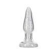 Анальная пробка Pillow Talk Fancy Luxurious Glass Anal Plug, 10.1 см (прозрачный)