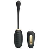 Віброяйце Pretty Love Doreen Remote Control Egg, 19,7 см (чорний) 17978 фото