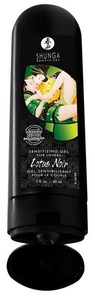 Збуджувальний гель унісекс Shunga Lotus Noir, 60 мл 17467 фото