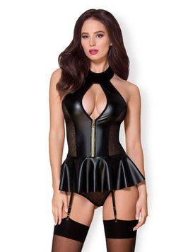 Комплект белья Obsessive 859, L/XL (чёрный) 12540 фото