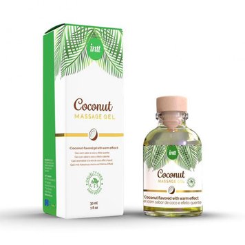 Массажный гель Intt Coconut Vegan, 30 мл 12769 фото