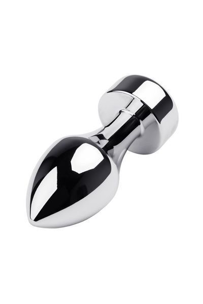 Металева анальна пробка Toyfa Metal, 10.8 см (чорний) 97838 фото