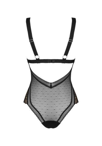 Боді Obsessive Estiqua, M/L (чорний) 29432 фото
