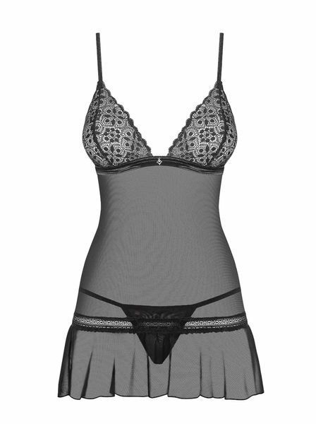 Сексуальный комплект Obsessive Shibu, L/XL (черный) 8119 фото