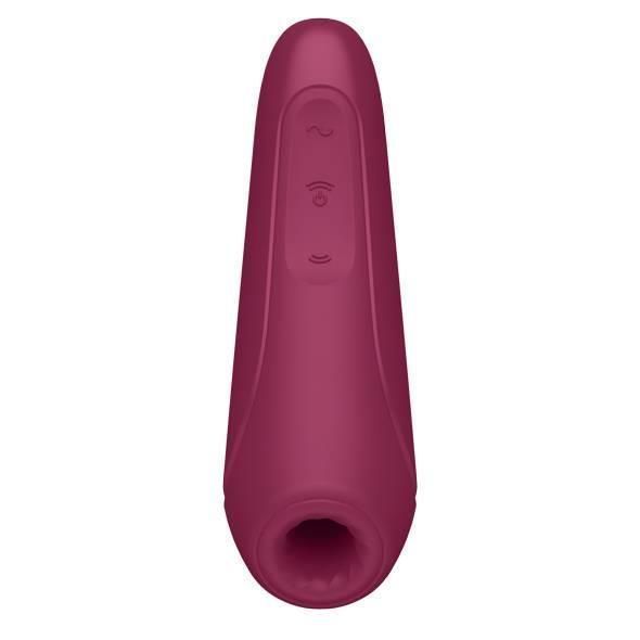 Вакуумний стимулятор клітора Satisfyer Curvy 1+ (червоний) 20080 фото