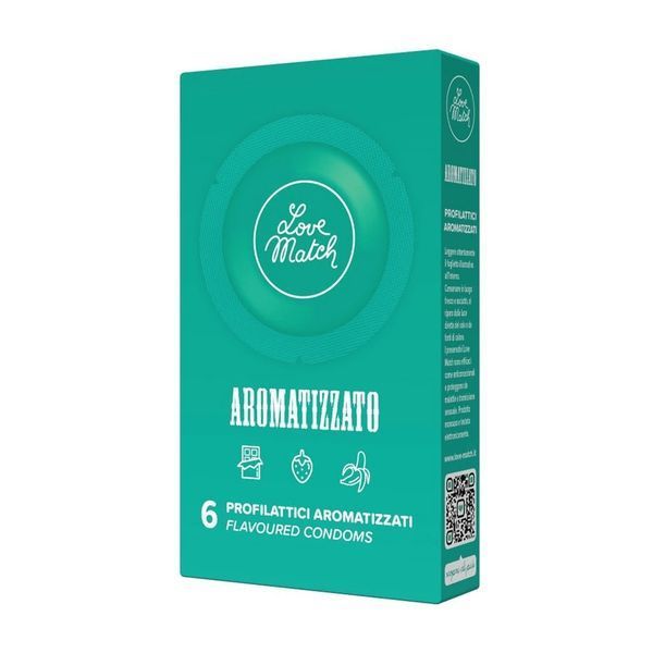 Презервативы Love Match Arromatizato, 6 шт 88444 фото