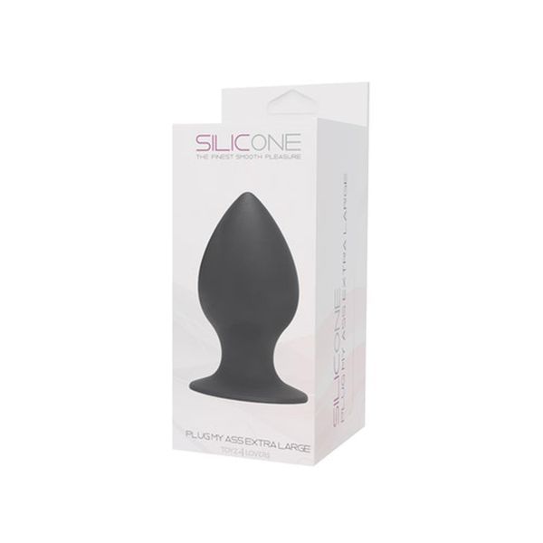 Анальна пробка Toyz4lovers My Ass Silicone Extra Large, 13.5 см (чорний) 50516_EU фото