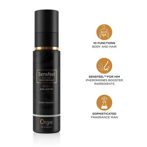 Мужской парфюмированный бальзам для тела Orgie Sensfeel, 100 мл 25374 фото