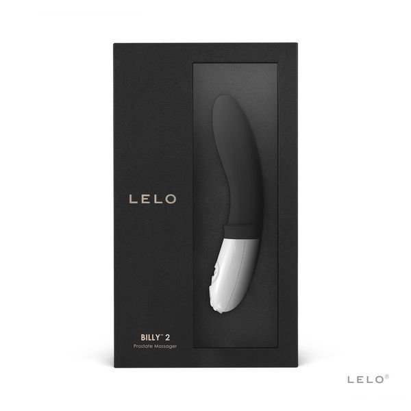 Стимулятор простати Lelo Billy 2, 17,4 см (чорний) 69088 фото