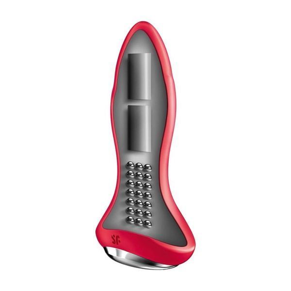 Анальна пробка Satisfyer Rotator Plug 1+, 12,8 см (червона) 30264_EU фото
