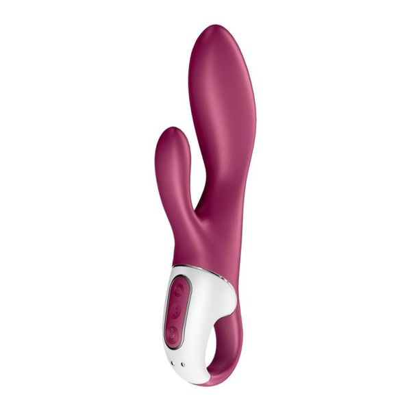 Вибратор-кролик Satisfyer Heated Affair, 20 см (бордовый) 12925 фото