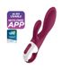 Вибратор-кролик Satisfyer Heated Affair, 20 см (бордовый) 12925 фото 2