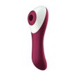 Вакуумный стимулятор клитора Satisfyer Dual Crush, 17 см (бордовый) 13274 фото