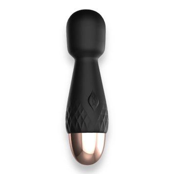 Вібромасажер Power Escorts Mini Wand De Luxe, 11.6 см (чорний) 60884 фото