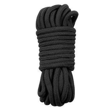 Верёвка для связывания Fetish Bondage Rope, 10 м (черный) 28578 фото