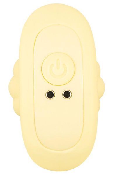 Анальная пробка Cuties Mini Butt Plug, 8 см (желтый) 216964 фото