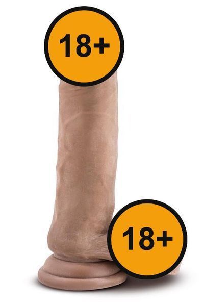 Фаллоимитатор Au Naturel Sensa Feel 8 Inch, 20.3 см (коричневый) 79016 фото